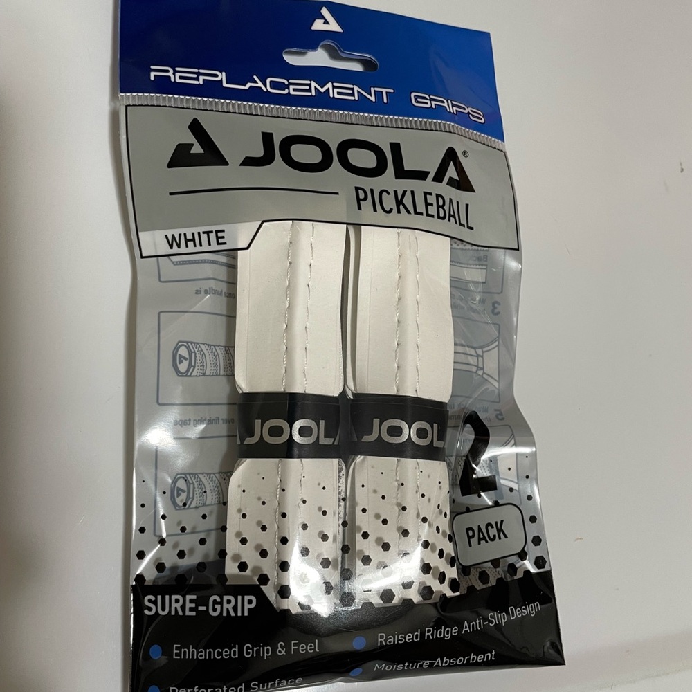 JOOLA Replacement Pickleball White Ridge Grip